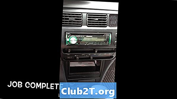 1997 Toyota Paseo Автомобильная аудиосистема, схема подключения
