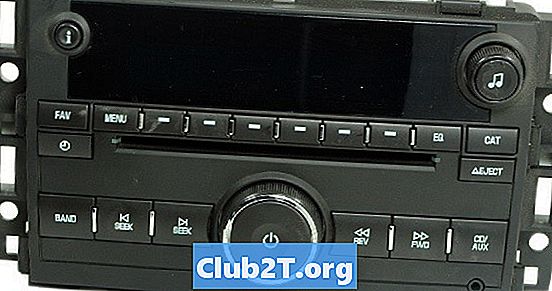 1998 Schemat okablowania radia samochodowego Chevrolet Astro