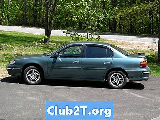 1998 Chevrolet Malibu auto drošības stiepļu shēma