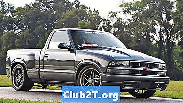 1998 Chevrolet S10 Pickup Car Stereo schéma zapojenia