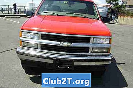 1998 Chevrolet Silverado 1500 Auto Alarm Bedrading Instructies