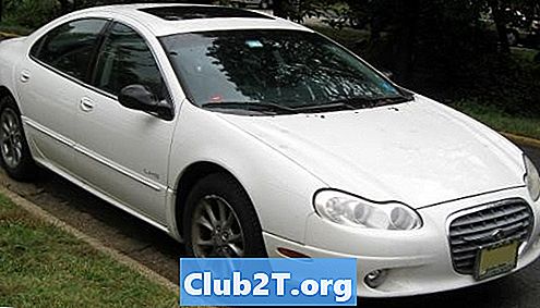 1998 Chrysler LHS Schéma zapojenia autoalarmu