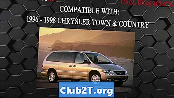 1998 Chrysler Town Country -kaukosäätimen kytkentäkaavio