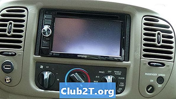 1998 m. „Ford Expedition Car Stereo“ laidų schema