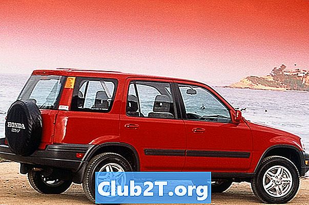 1998 Honda CRV auto rehvide suuruste skeem