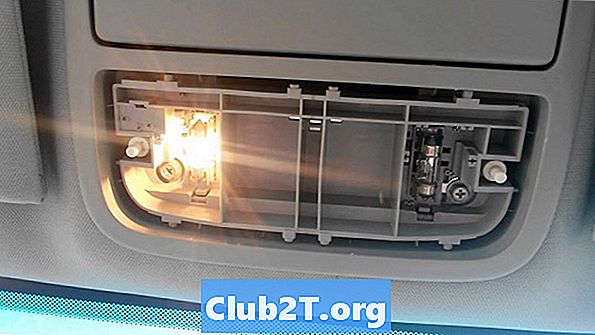 1998 Honda CRV Replacement Lightbulb Size Diagram