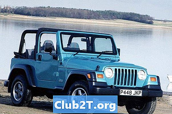 1998 Jeep Wrangler távoli járművezető vezeték