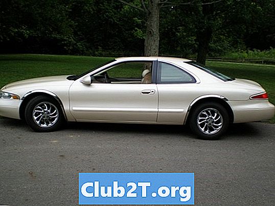 1998 Lincoln Mark VIII Autolampun kokotaulukko