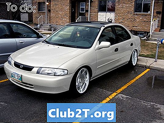 1998 Mazda Protege bilalarmeringsskjema - Biler