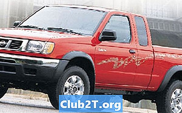 1998 Nissan Frontier Car Security juhtmestiku skeem