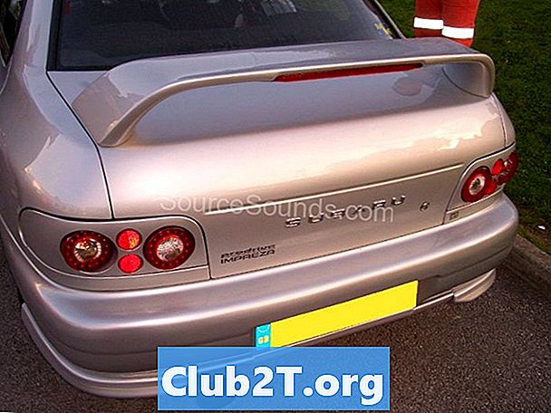 1998 Subaru Impreza auto audio vadu shēma - Automašīnas