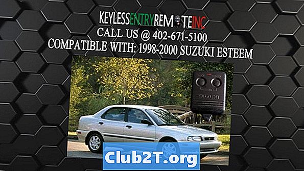 1998 Suzuki Esteem Remote Start Systemverkabelung
