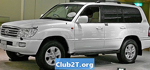1998 m. „Toyota 4Runner“ automobilių lemputės dydžio vadovas