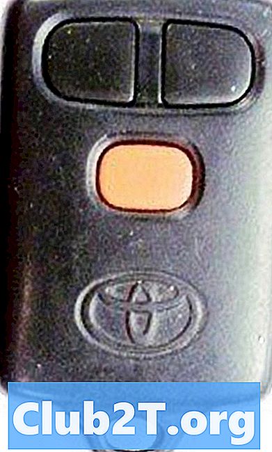 1998 Toyota Sienna 원격 차량 시동 와이어 가이드