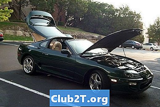 1998 Toyota Supra 원격 시작 배선 다이어그램