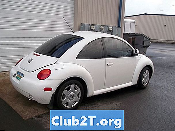 1998 m. „Volkswagen Beetle Car Alarm“ laidų schema