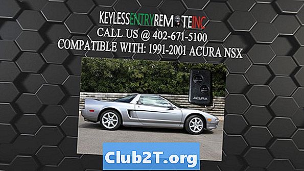 1999 Acura NSX Keyless Entry Starter Wiring Instruksjoner