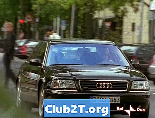 1999 Audi A8 automobilių signalizacijos schema