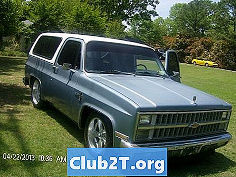 1992 Chevrolet Blazer ติดตั้งระยะไกลเริ่มต้นไดอะแกรม