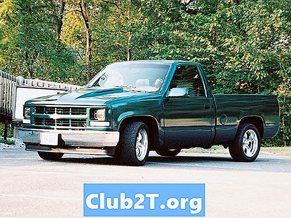 1999 Chevrolet Silverado C1500 automobilio stereo laidų schema