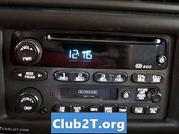 Guia de fiação de áudio de carro de empreendimento Chevrolet 1999 - Carros