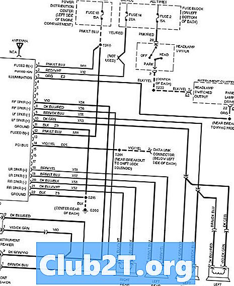 1999 كرايسلر 300M Wiring for Remote Start Guide