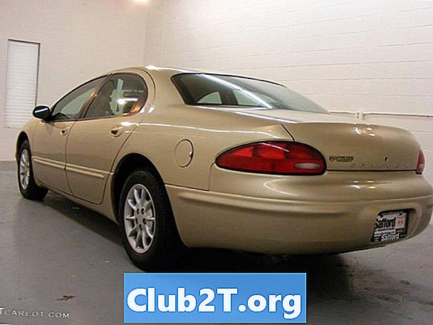 1999 Kích thước thay thế bóng đèn xe hơi Chrysler Concorde - Xe