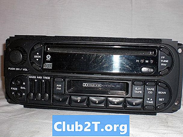 1999 क्रिसलर कॉनकॉर्ड कार रेडियो वायर आरेख