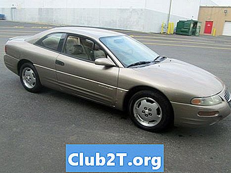 1999 m. „Chrysler Sebring Coupe“ automobilių signalizacijos schema