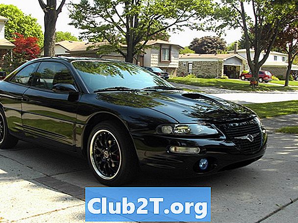 1999 Chrysler Sebring LX Coupé Tabla de tallas de llantas de repuesto