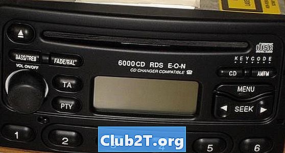 1999 Ford Escort auto stereo vadu shēma