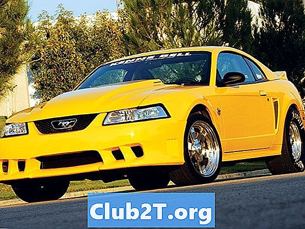 1999 Ford Mustang autó gumiabroncs mérete - Autók