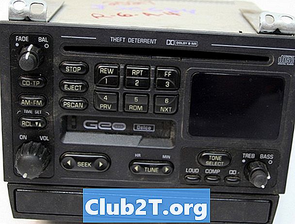 1999 Гео Метро кола Радио схема на окабеляване