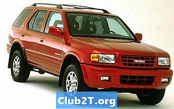 1999 Isuzu Rodeo LS Factory Dækstørrelsesinformation - Biler