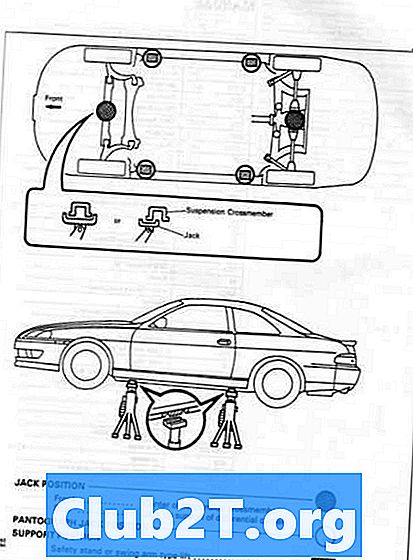 1999 Lexus GS300 Alternativne informacije o veličinama guma