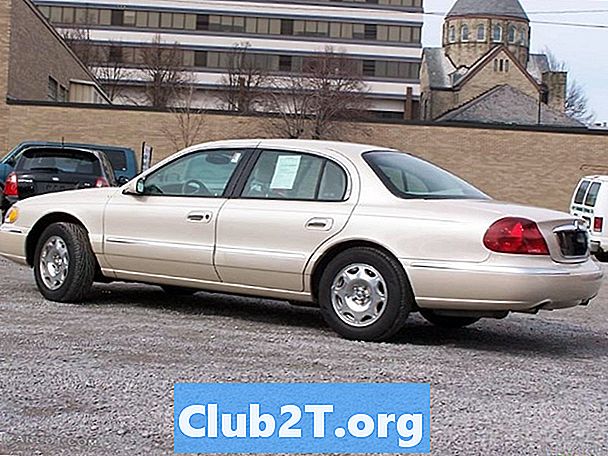 1999 Lincoln Continental Sơ đồ kích thước bóng đèn xe