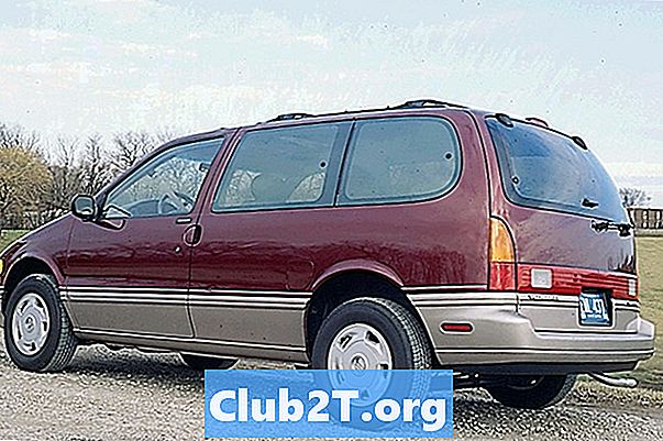 1999 m. „Mercury Villager“ automobilio apsaugos instaliacijos schema