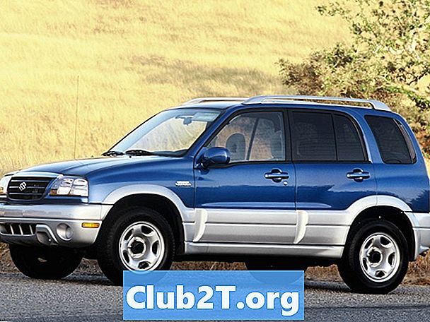 1999 Suzuki Grand Vitara Instrucțiuni de instalare a radioului auto