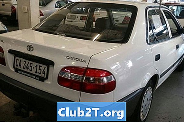 1999 Toyota Corolla autoalarmide juhtmestik
