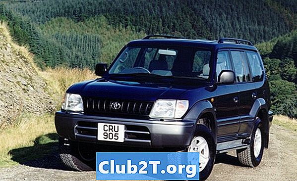 1999 Toyota Land Cruiser Auto kody kolorów przewodów alarmowych - Samochody