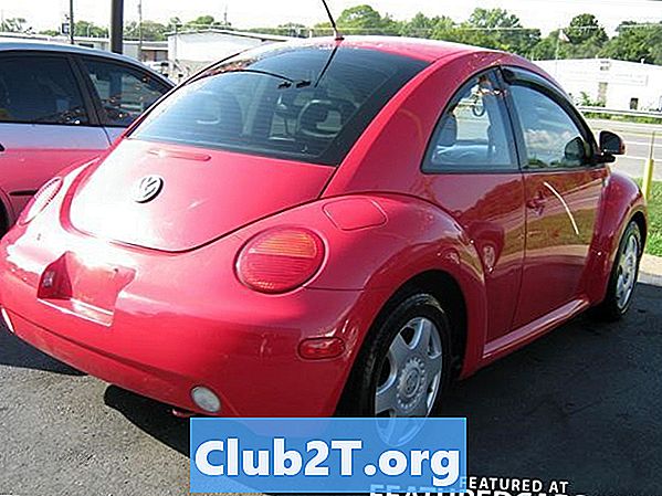 1999 m. „Volkswagen Beetle Car Alarm“ laidų schema