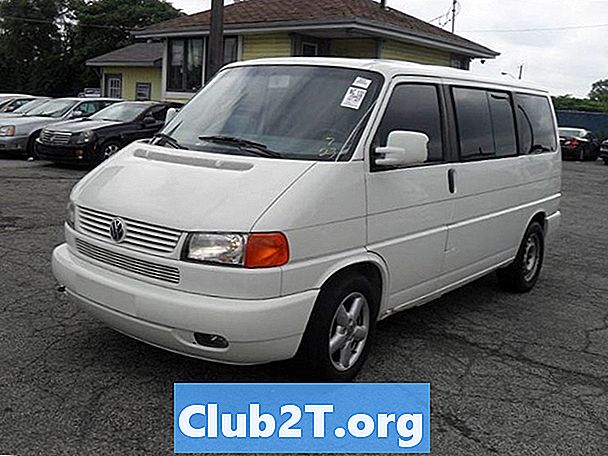 1999 Volkswagen Eurovan Auto riasztási kapcsolási rajza - Autók