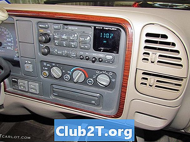 ข้อมูลการเดินสายไฟเครื่องเสียงรถยนต์ของ Cadillac Escalade 2000