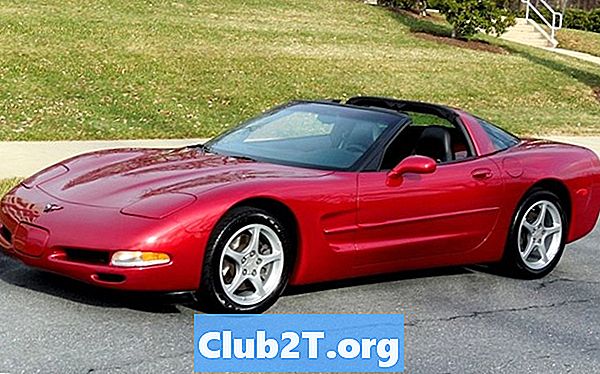 2000 m. „Chevrolet Corvette“ automobilių signalizacijos schema