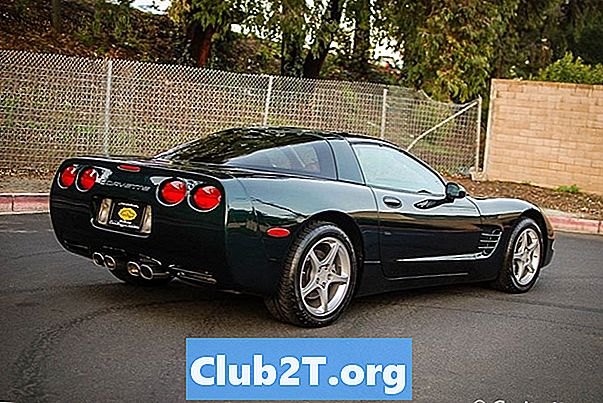 2000 Chevrolet Corvette'i auto stereojuhtmete juhised