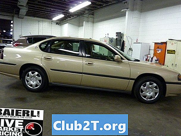 2000 Οδηγός μεγέθους λαμπτήρα αυτοκινήτου Chevrolet Impala