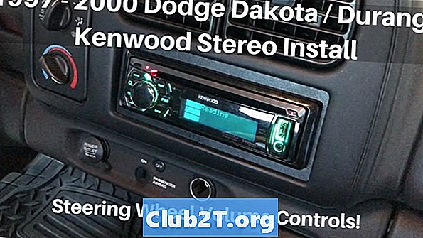 2000 Dodge Durango 자동차 스테레오 배선 다이어그램
