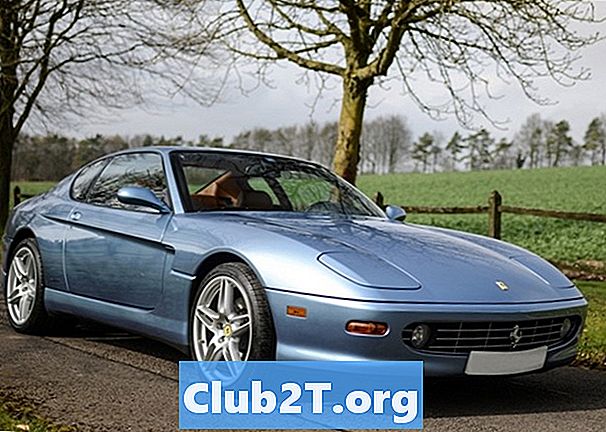 2000 Ferrari 456M GT autós sztereó vezetékes vázlat - Autók