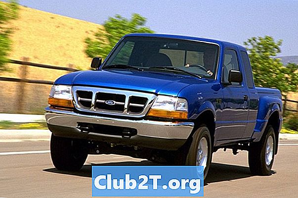 2000 פורד ריינג 'ר Pickup רכב רדיו סטריאו חיווט תרשים