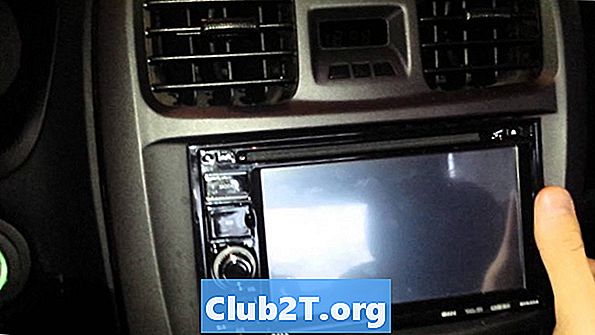 1996 Hyundai Sonata Auto Stereo Radio Bedradingsschema